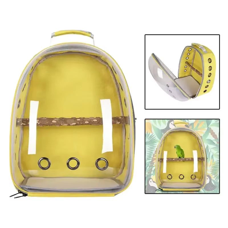 Bird Carrier Backpack – Travel Smart, Fly Free with Your Feathered Friend