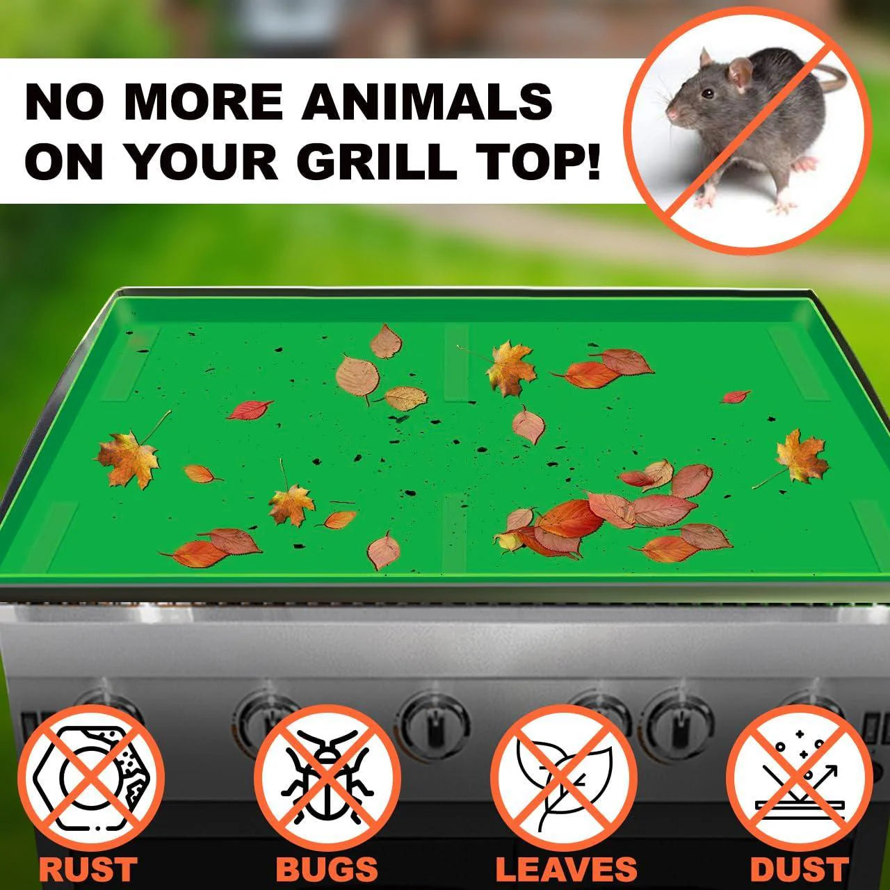 Silicone Griddle Mat Food Grade Silicone Grill Mat Protect the Top Surface 22 In