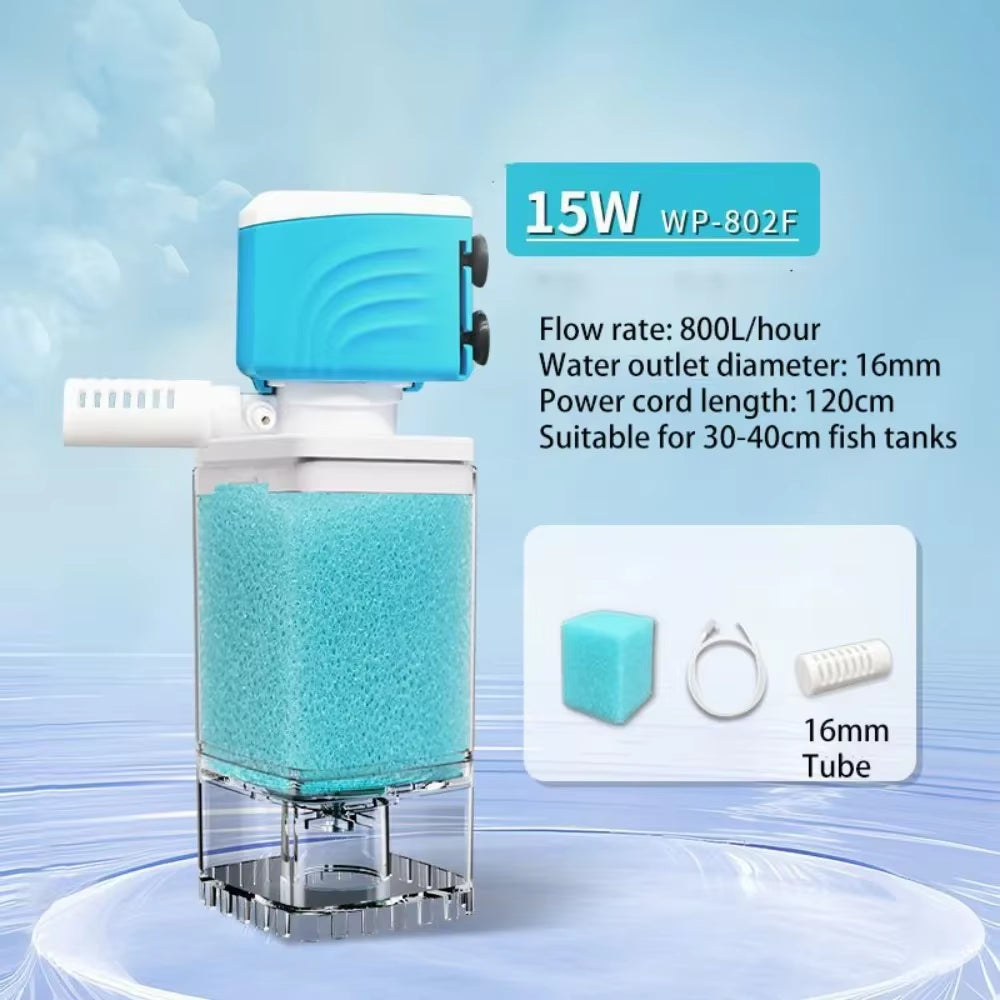 Aquaspin Pro Filter – 360° Silent Power for Crystal-Clear Aquariums