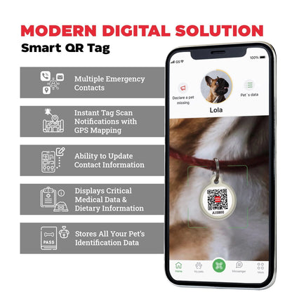 Brown Cotton Dog Harness Eco Friendly Adjustable for Large Dogs L Size 2735 In