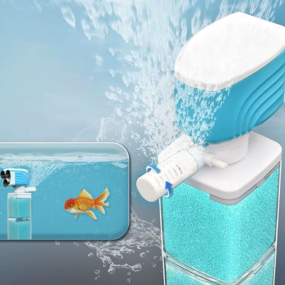 Aquaspin Pro Filter – 360° Silent Power for Crystal-Clear Aquariums