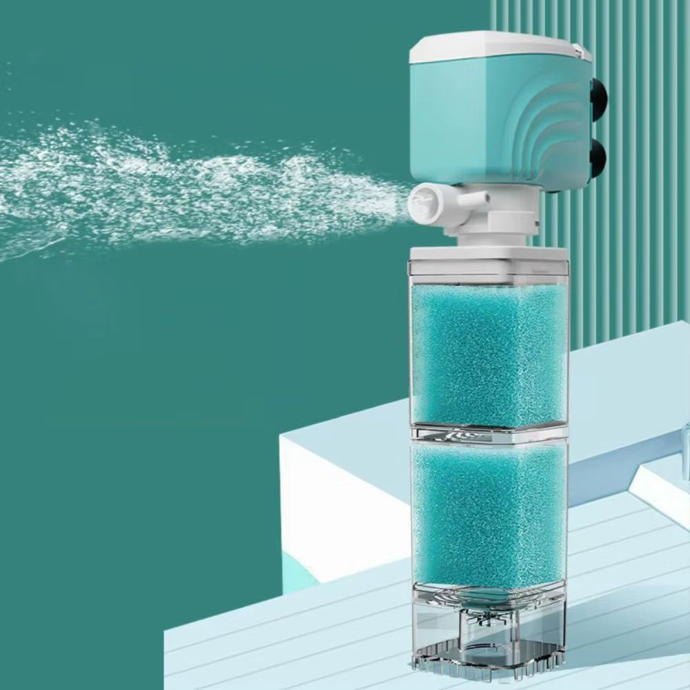 Aquaspin Pro Filter – 360° Silent Power for Crystal-Clear Aquariums